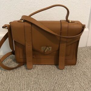Tan Satchel Bag